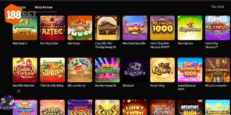 Quay hũ PG tại 188BET - Hàng loạt game slot hấp dẫn đang chờ bạn